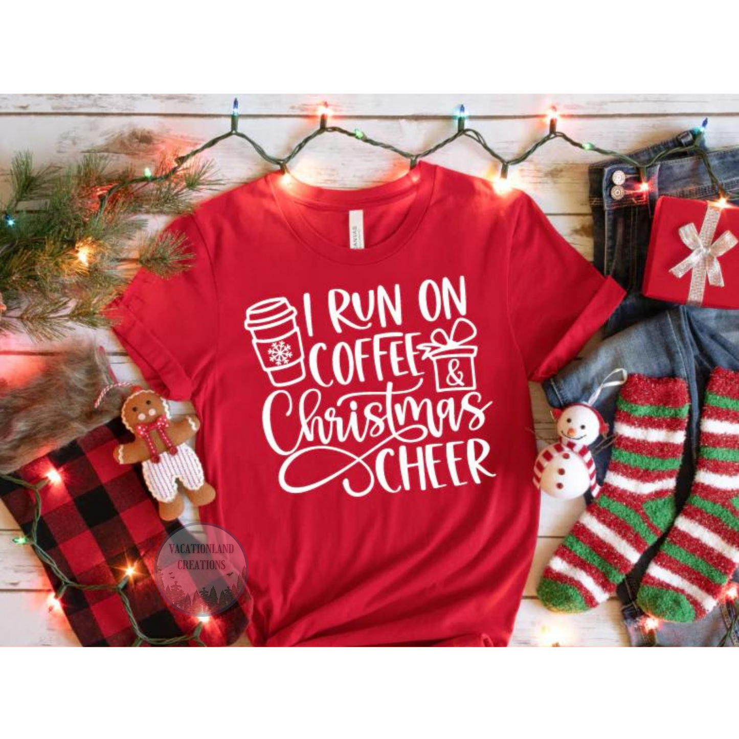 Coffee & Christmas Cheer White
