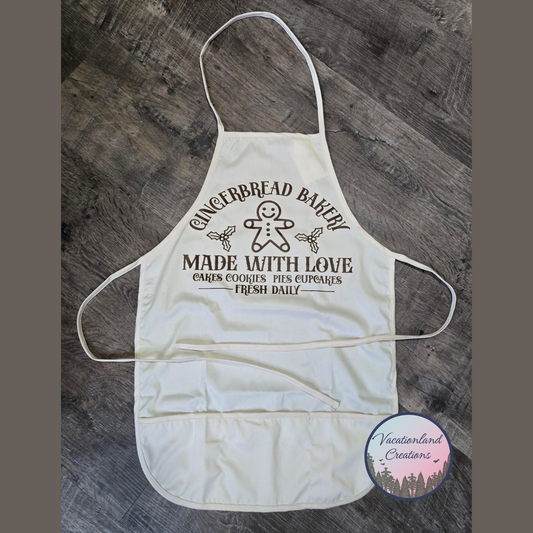 Gingerbread Bakery Apron