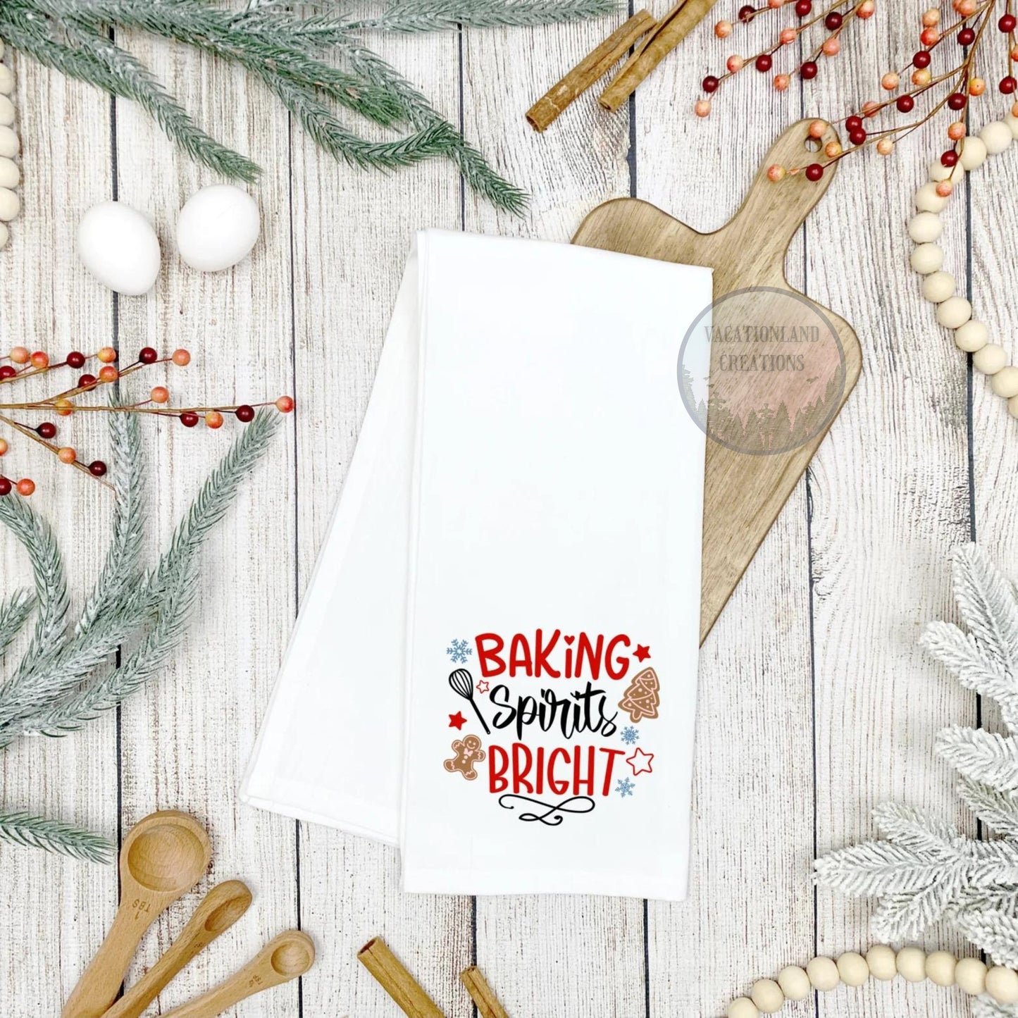 Baking Spirits Bright Tea Towel