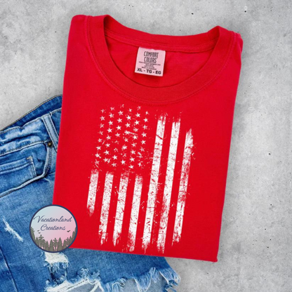 Distressed American Flag