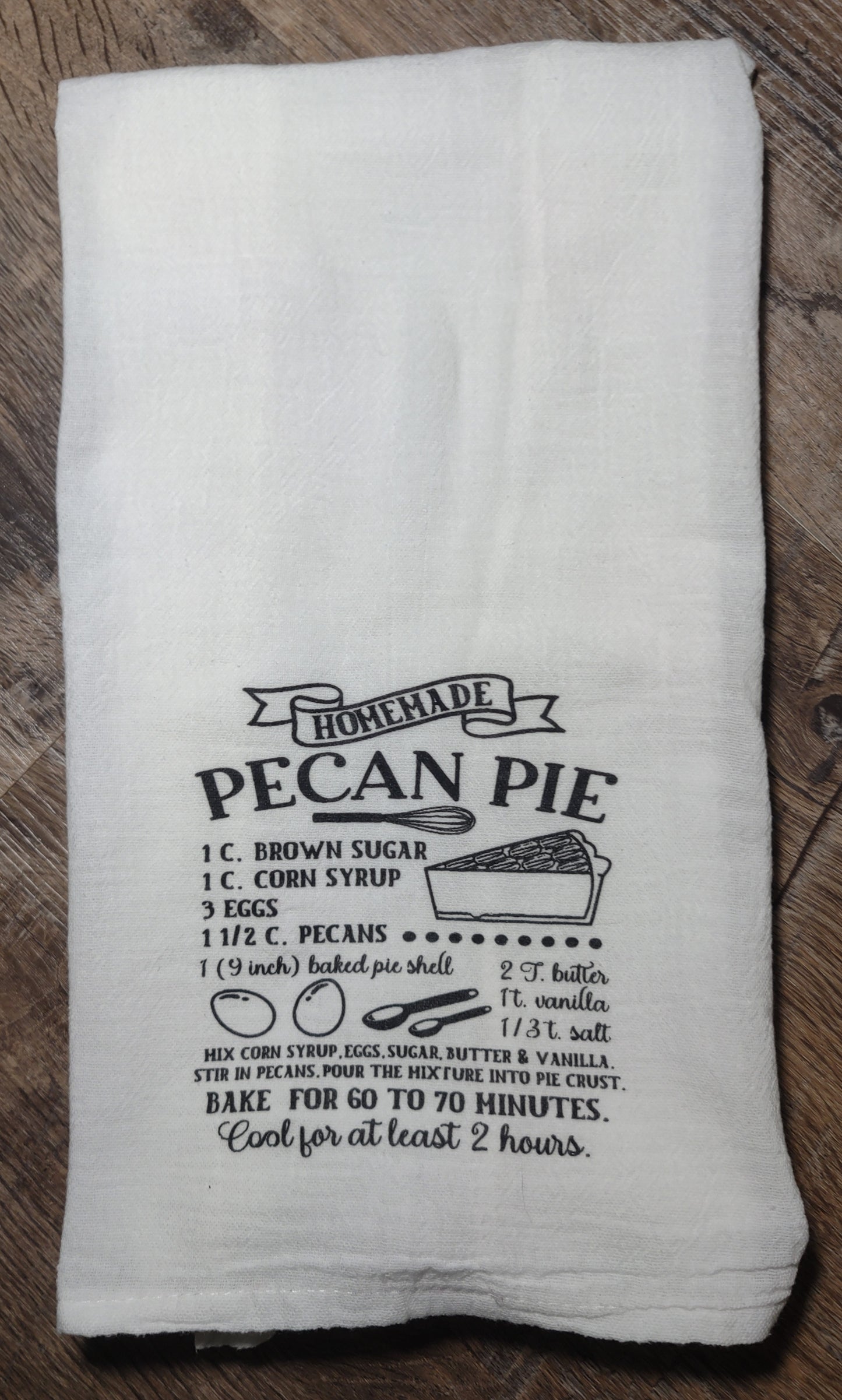 Recipe Tea Towel Ready to Ship