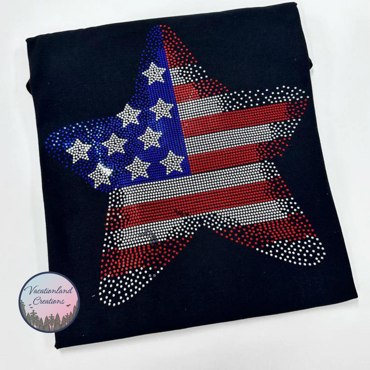 SPANGLE USA Flag Star