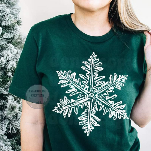 Distressed Snowflake